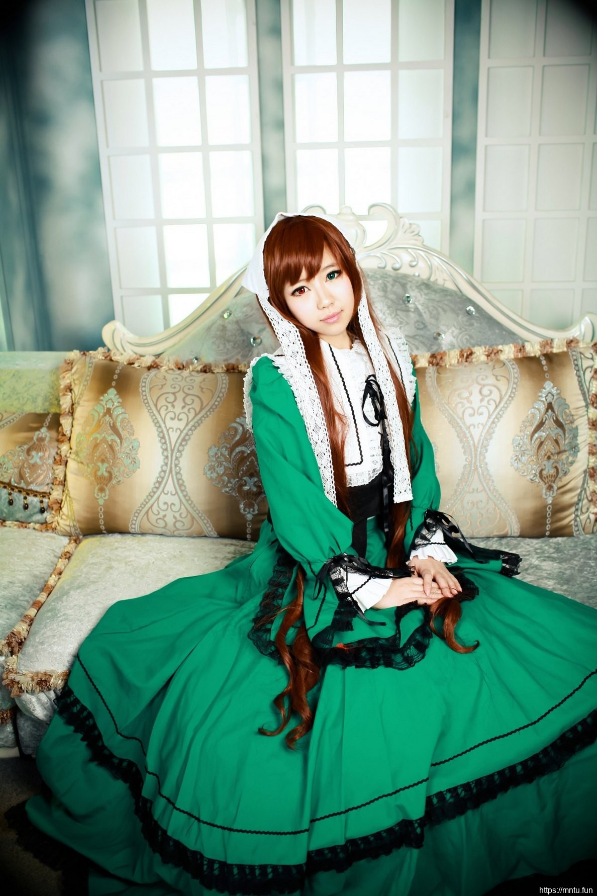 如花似玉性感美女Cosplay蔷薇少女唯美写真