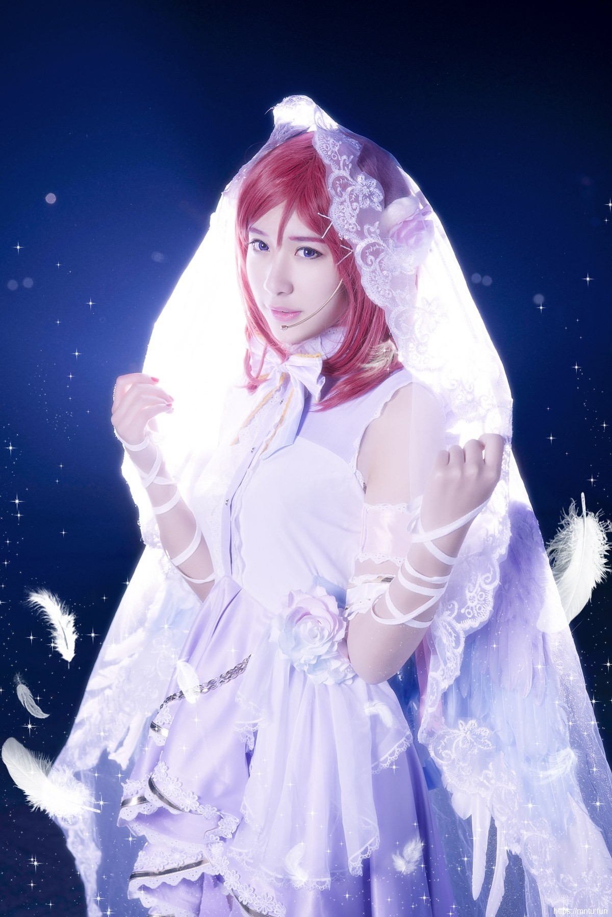清新美女Cosplay动漫人物Maki迷倒无数宅男