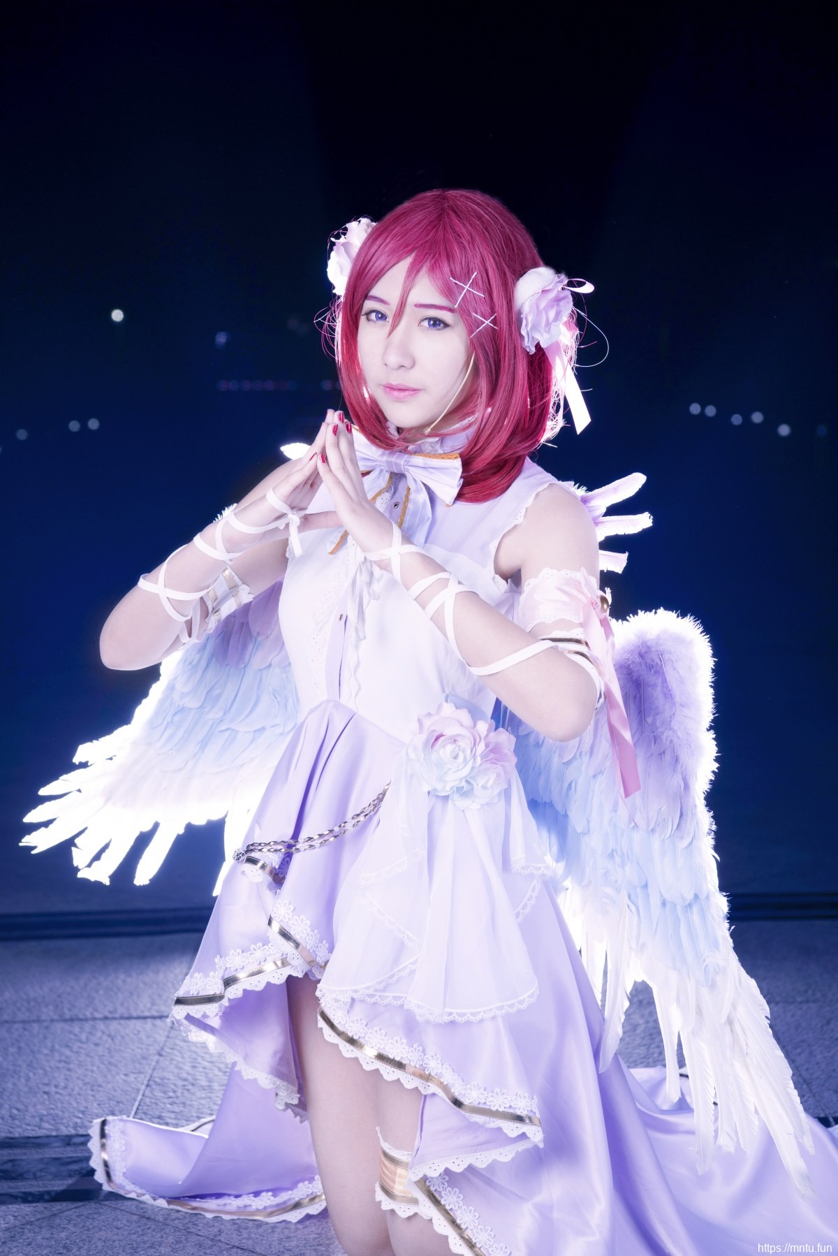 清新美女Cosplay动漫人物Maki迷倒无数宅男