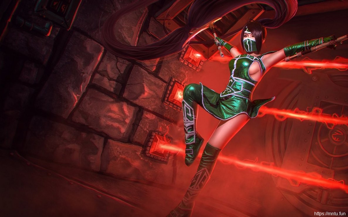 性感美女Cosplay阿卡丽前凸后翘妩媚妖艳