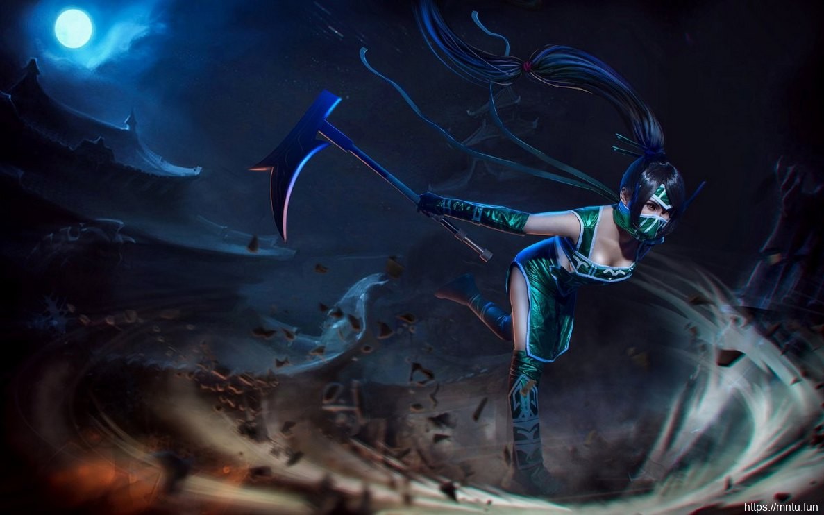 性感美女Cosplay阿卡丽前凸后翘妩媚妖艳