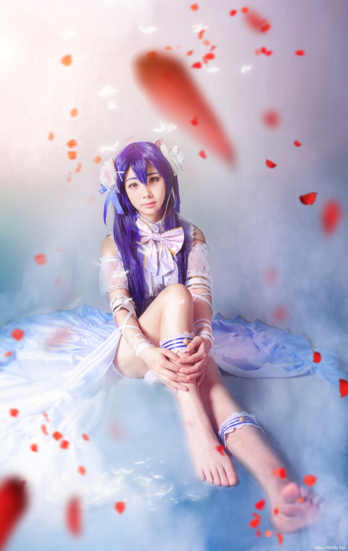 清纯美女Cosplay南小鸟及园田海未