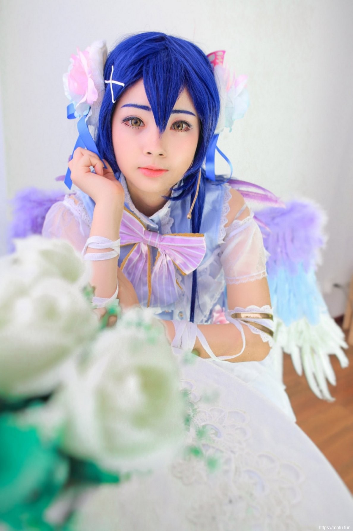 清纯美女Cosplay南小鸟及园田海未