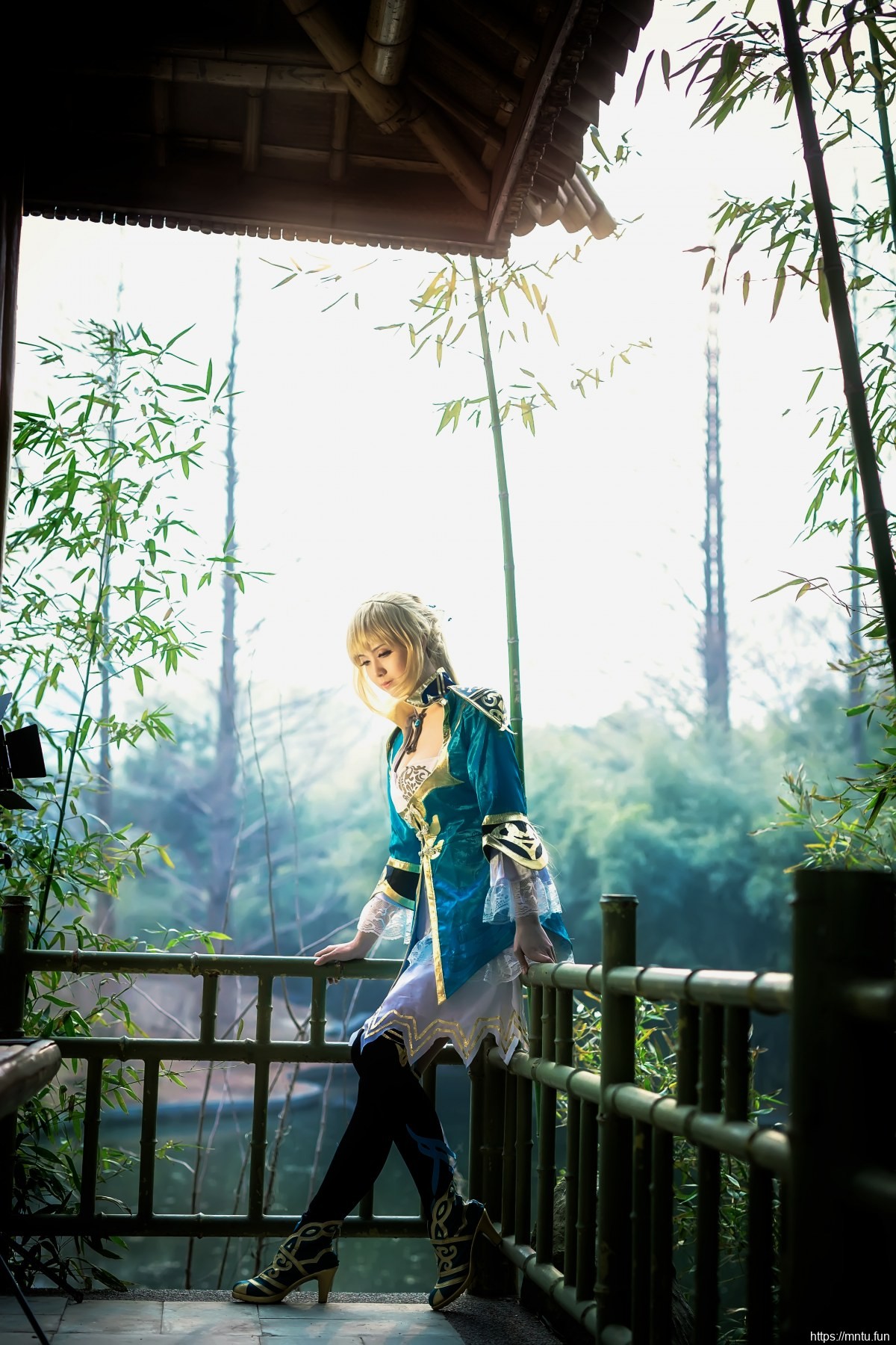 气质美女Cosplay真三国无双王元姬冷酷无情