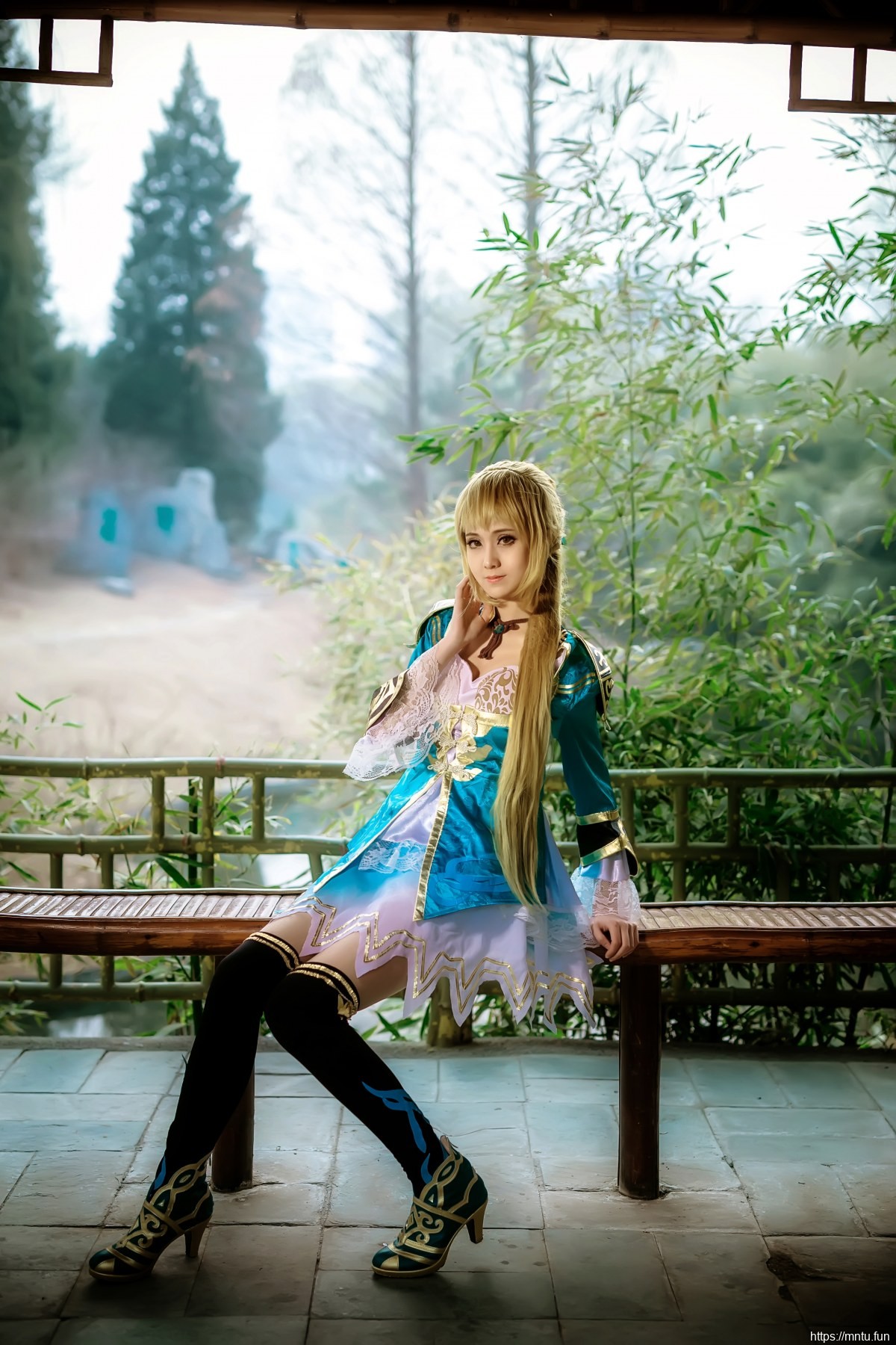 气质美女Cosplay真三国无双王元姬冷酷无情