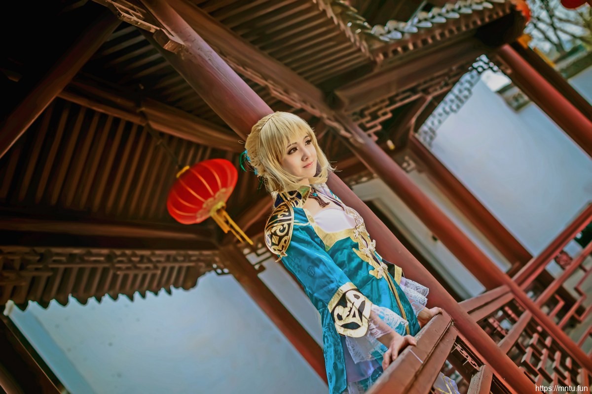气质美女Cosplay真三国无双王元姬冷酷无情