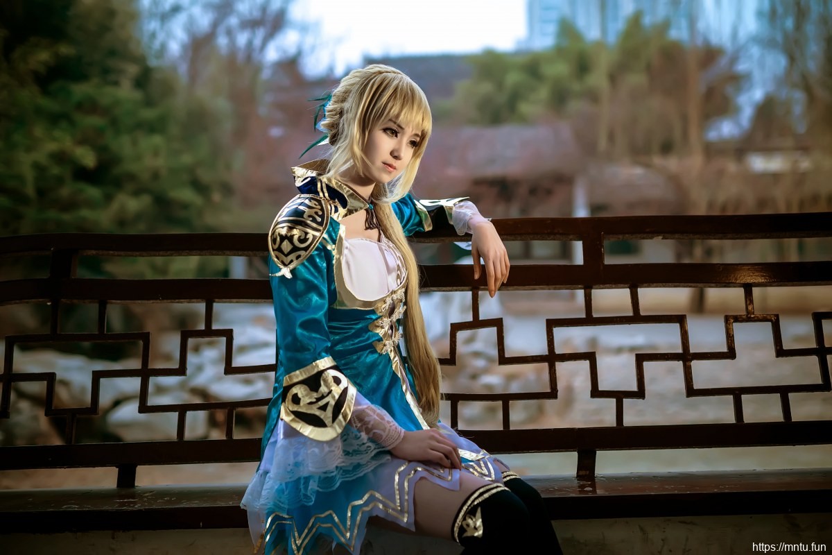 气质美女Cosplay真三国无双王元姬冷酷无情