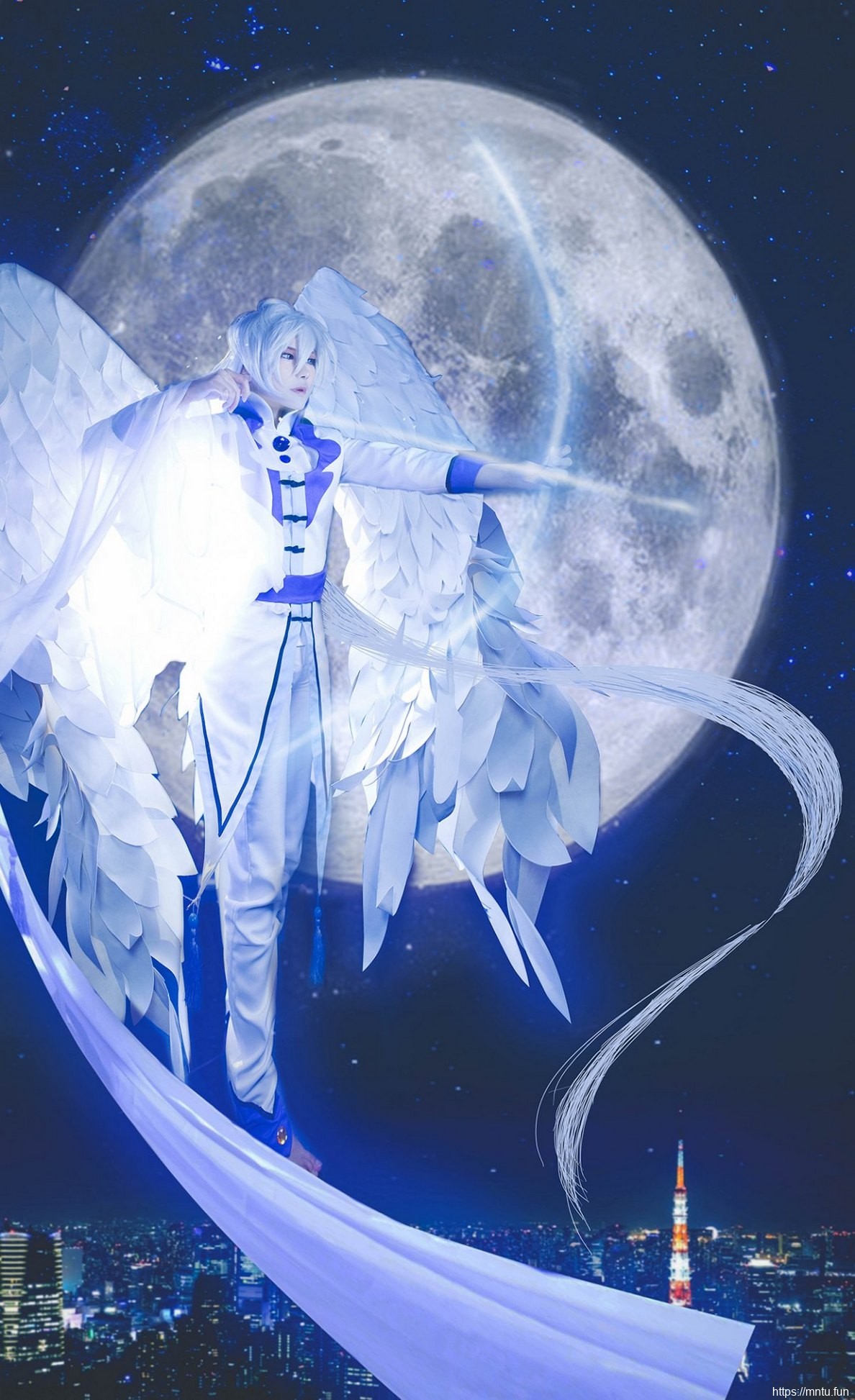 清纯美少女Cosplay审判天使木之本樱