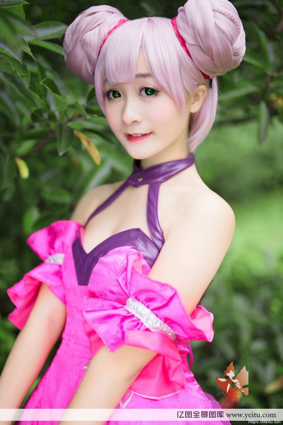 清纯美女cosplay王者荣耀小乔唯美写真