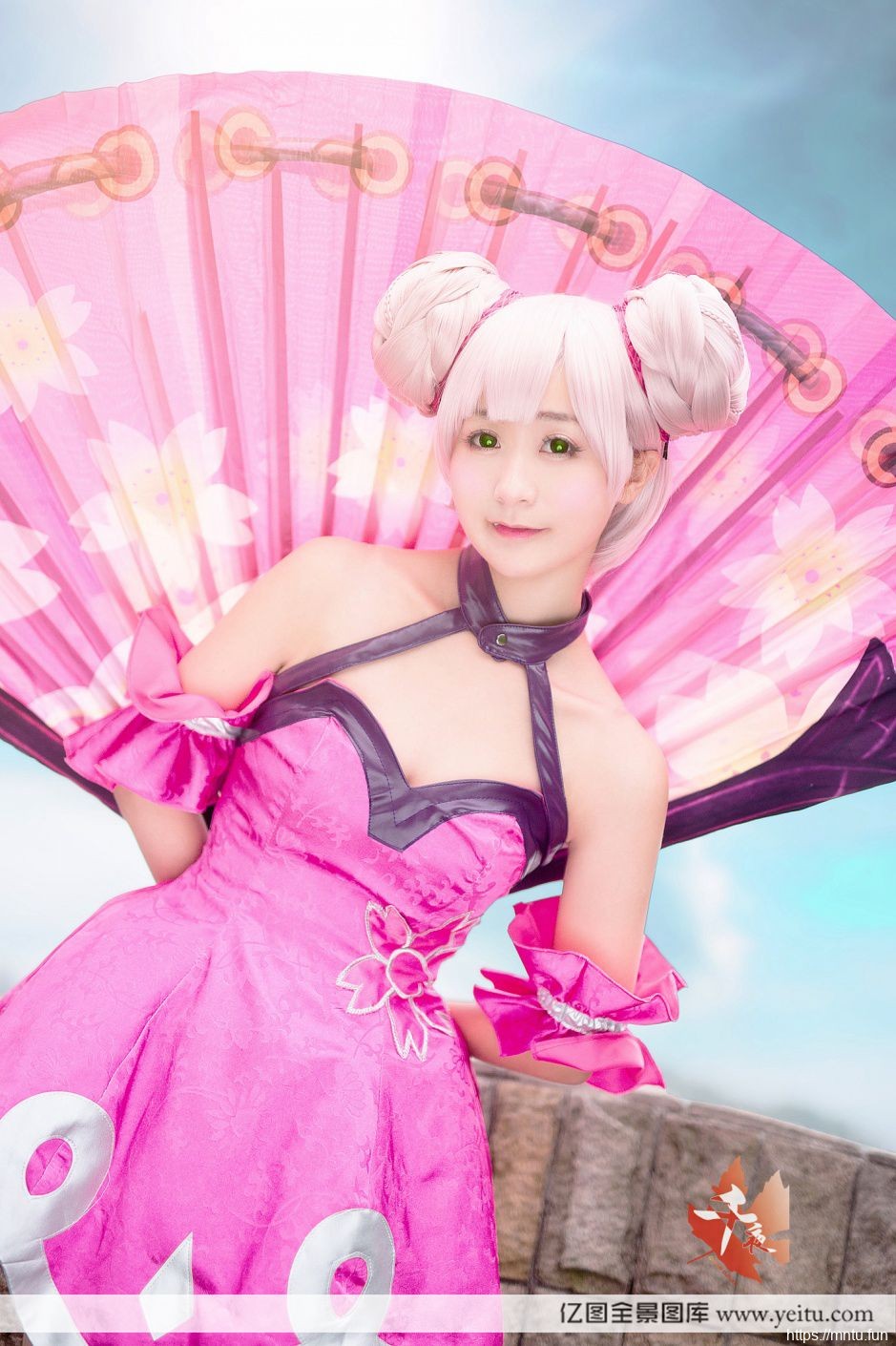 清纯美女cosplay王者荣耀小乔唯美写真