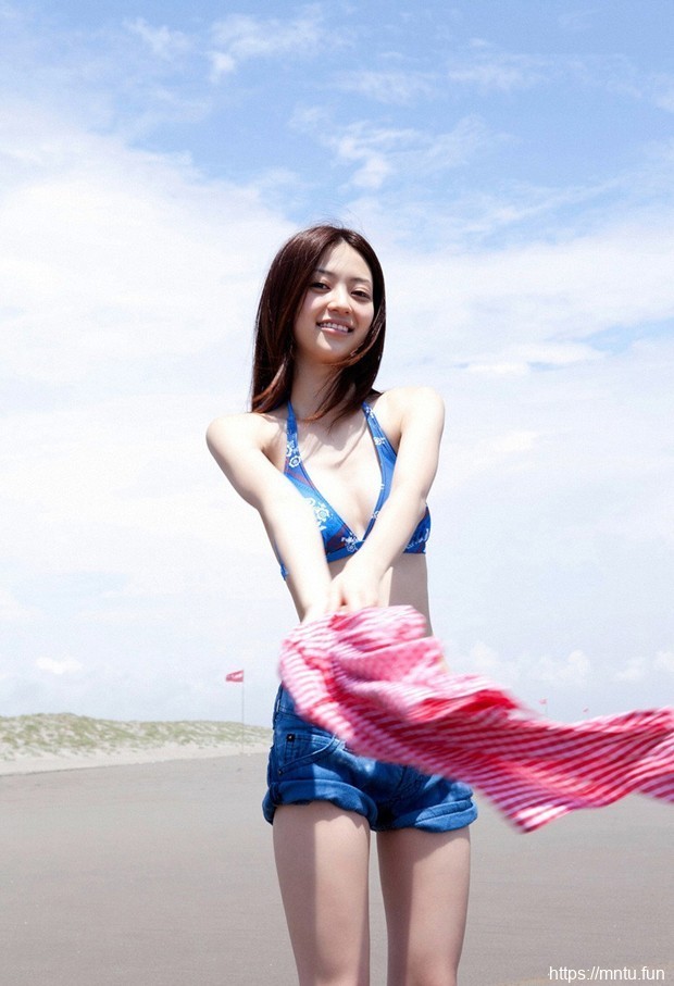 丽人清纯美少女沙滩比基尼超清凉写真14p