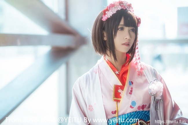 御姐鳗鱼霏儿COS《路人女主的养成方法》加藤惠美如画