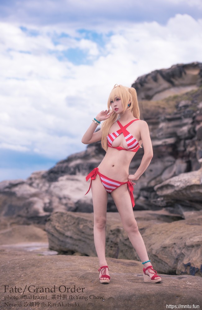 萌系妹子汐颜玲COS扮演Fate-Grand-Order尼禄