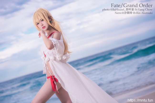 萌系妹子汐颜玲COS扮演Fate-Grand-Order尼禄