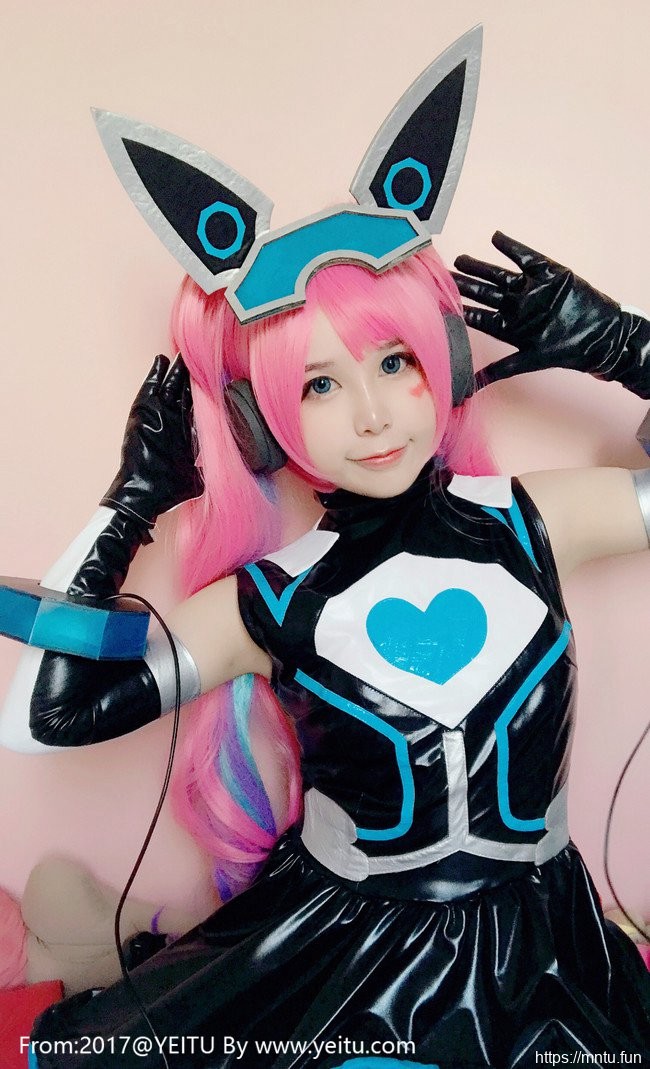 萌系萝莉Karumi鹿米COS王者荣耀少女黑客安琪拉