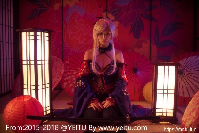 萌妹子汐颜玲COS扮演Fate-Grand-Order宫本武藏