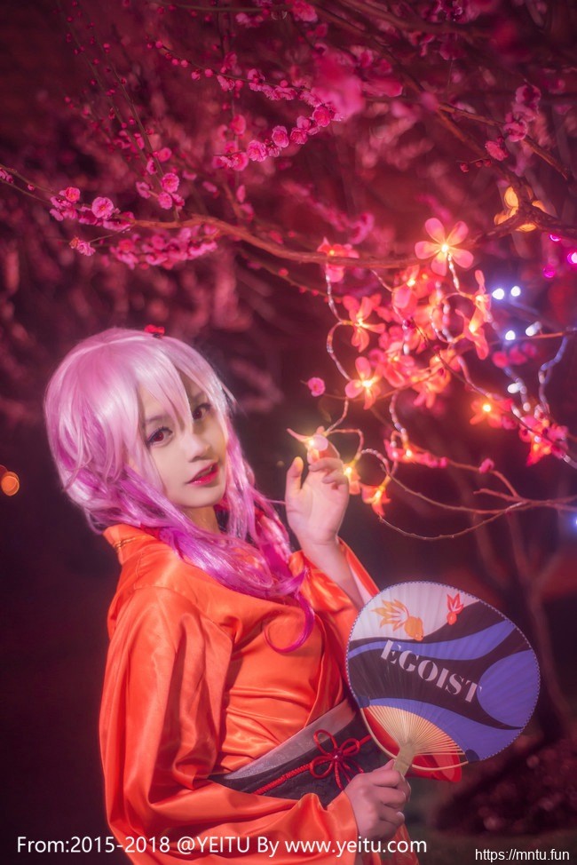 清纯美少女汐颜玲COSPLAY罪恶王冠楪祈浴衣