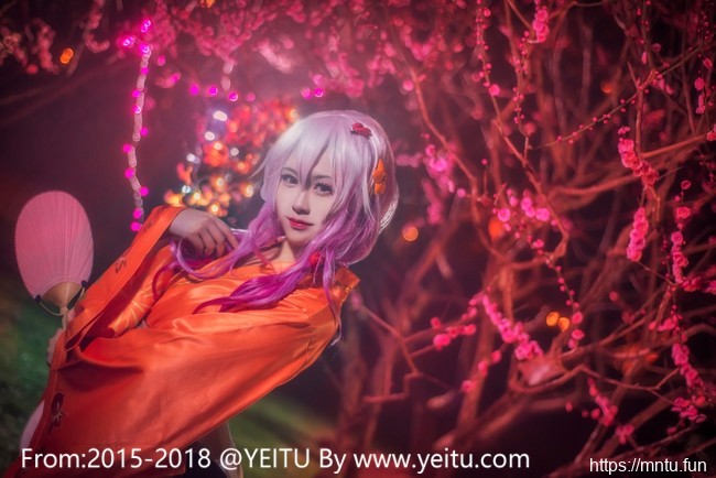 清纯美少女汐颜玲COSPLAY罪恶王冠楪祈浴衣