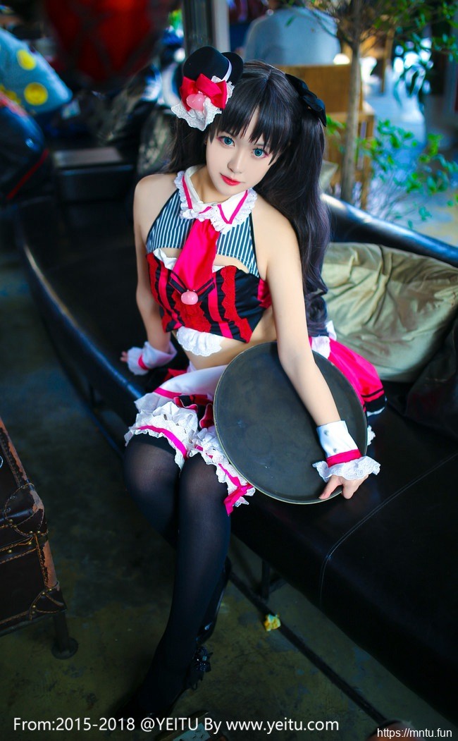 萝莉美少女汐颜玲COS扮演Fate-Grand-Order远坂凛