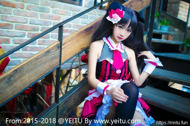 萝莉美少女汐颜玲COS扮演Fate-Grand-Order远坂凛