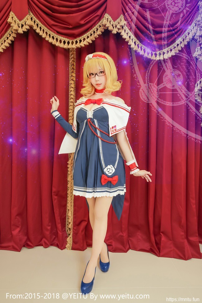 美少女ElyEE子COSPLAY丝袜美腿东方Project爱丽丝