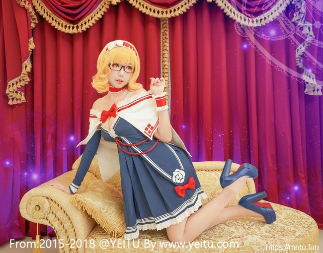 美少女ElyEE子COSPLAY丝袜美腿东方Project爱丽丝