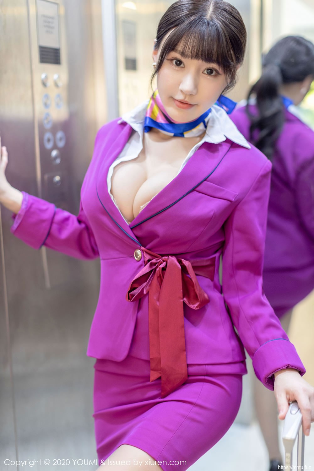 朱可儿Flower《空姐剧情绳子绑缚》 [尤蜜荟YouMi] Vol.398