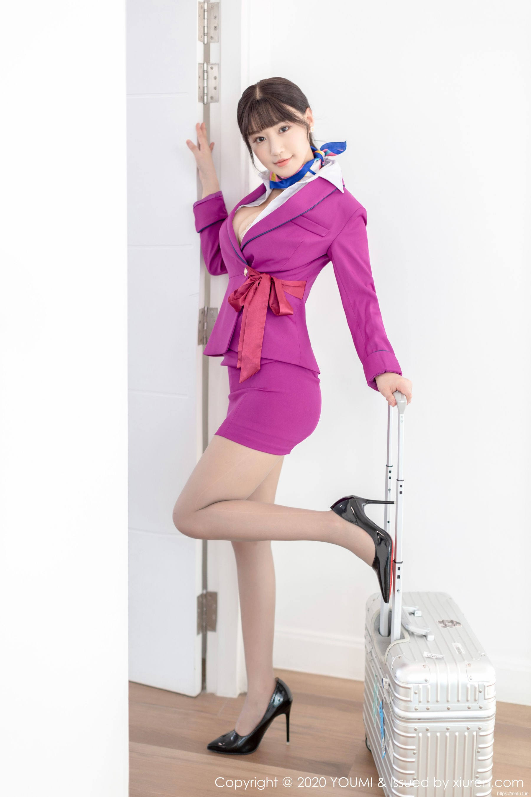 朱可儿Flower《空姐剧情绳子绑缚》 [尤蜜荟YouMi] Vol.398