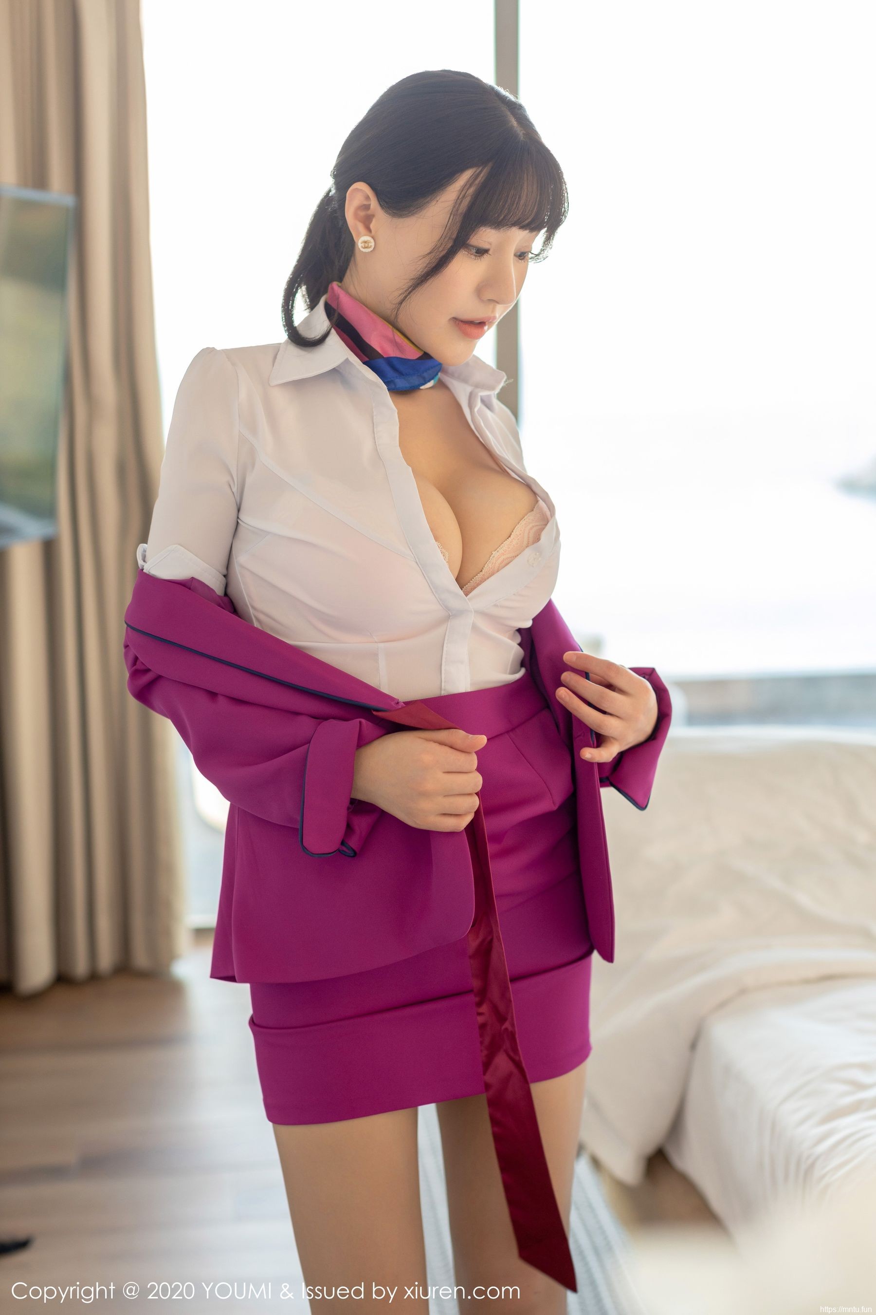 朱可儿Flower《空姐剧情绳子绑缚》 [尤蜜荟YouMi] Vol.398