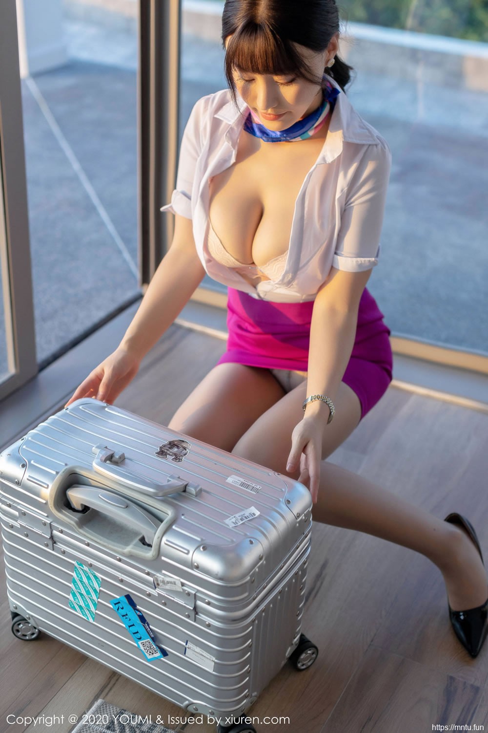 朱可儿Flower《空姐剧情绳子绑缚》 [尤蜜荟YouMi] Vol.398