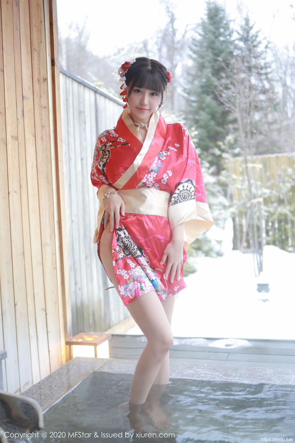 朱可儿Flower《绚丽和服与绑缚热情系列》 [榜样学院MFStar] Vol.249