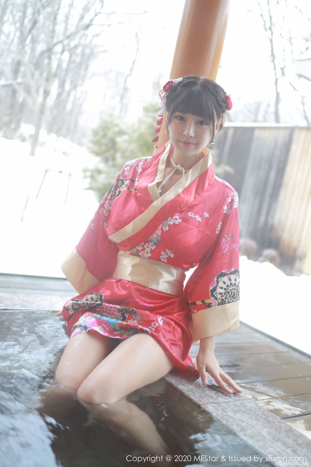 朱可儿Flower《绚丽和服与绑缚热情系列》 [榜样学院MFStar] Vol.249