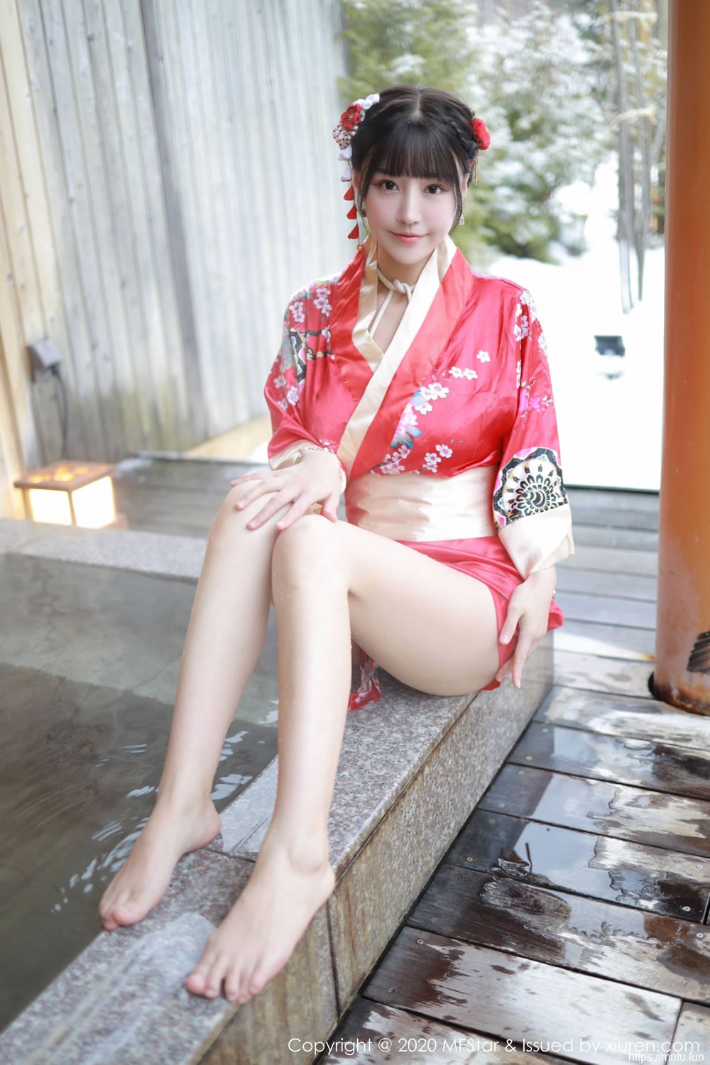 朱可儿Flower《绚丽和服与绑缚热情系列》 [榜样学院MFStar] Vol.249