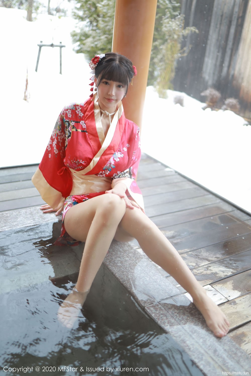 朱可儿Flower《绚丽和服与绑缚热情系列》 [榜样学院MFStar] Vol.249