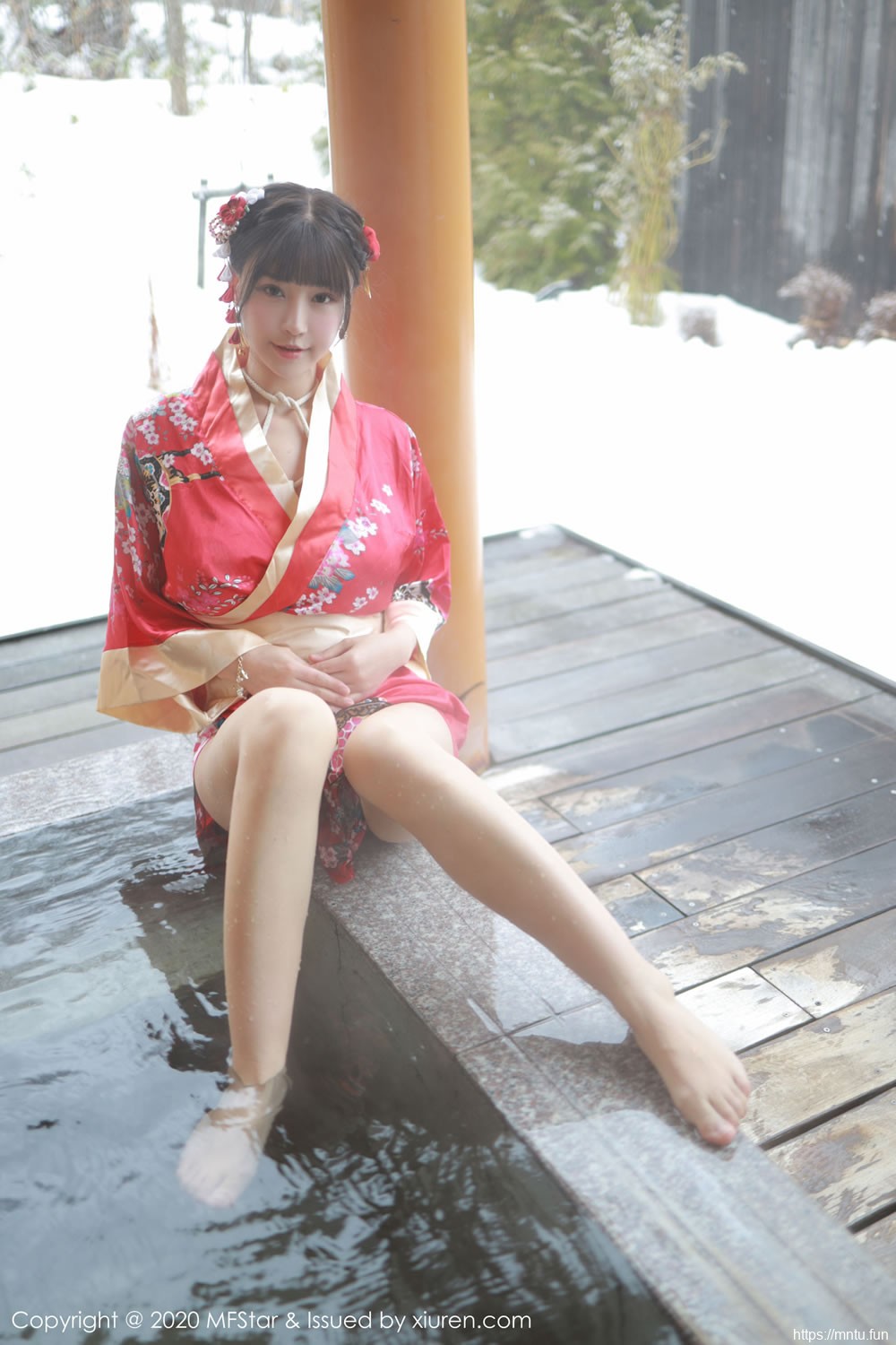 朱可儿Flower《绚丽和服与绑缚热情系列》 [榜样学院MFStar] Vol.249