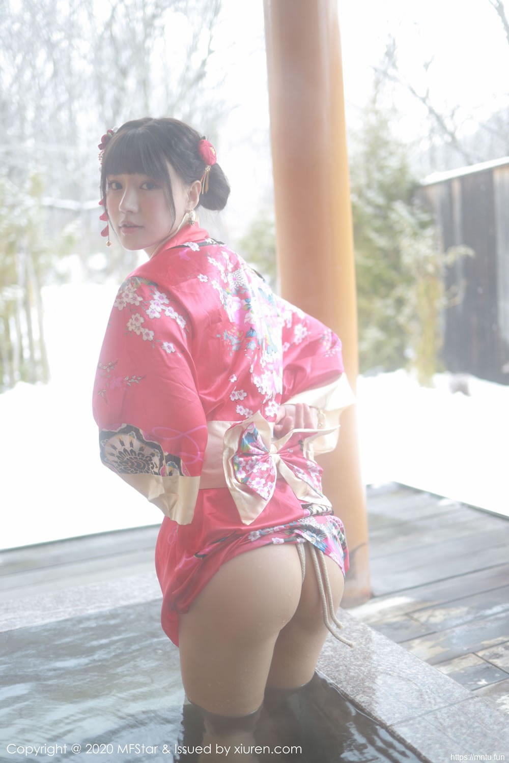 朱可儿Flower《绚丽和服与绑缚热情系列》 [榜样学院MFStar] Vol.249