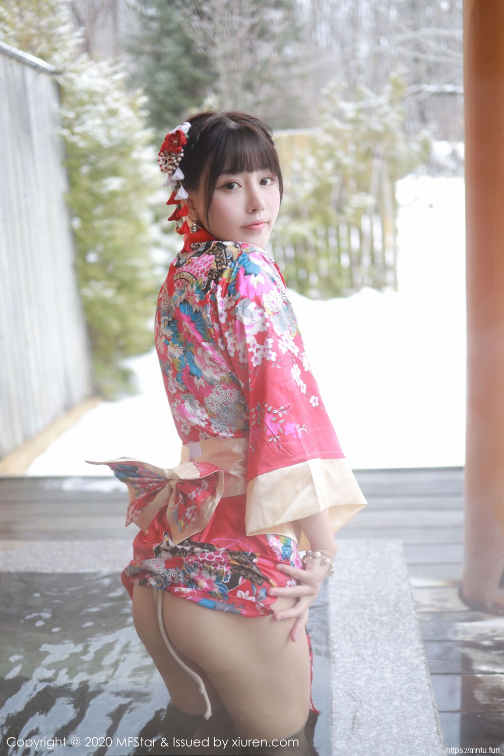 朱可儿Flower《绚丽和服与绑缚热情系列》 [榜样学院MFStar] Vol.249