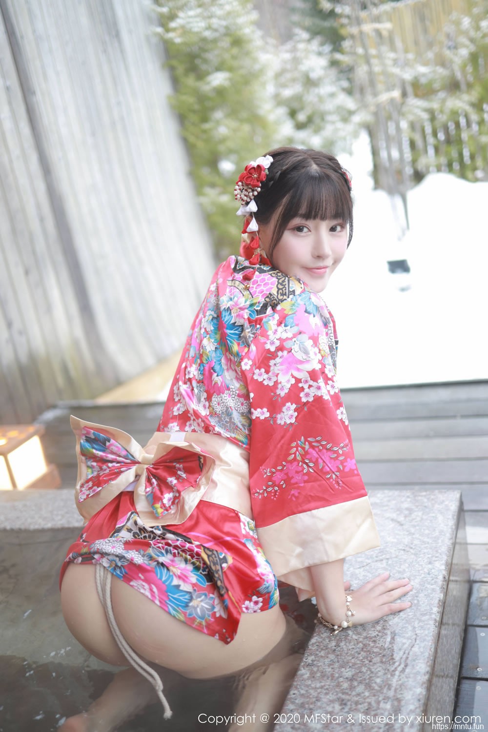 朱可儿Flower《绚丽和服与绑缚热情系列》 [榜样学院MFStar] Vol.249