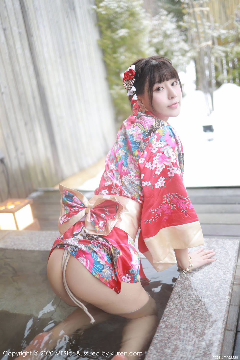朱可儿Flower《绚丽和服与绑缚热情系列》 [榜样学院MFStar] Vol.249