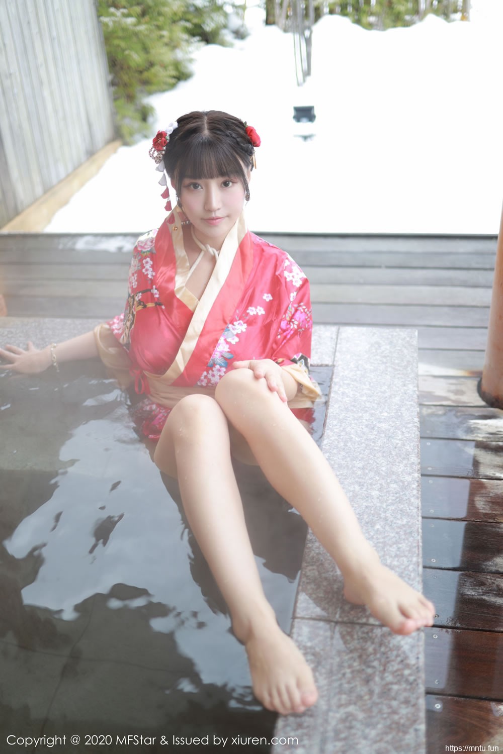 朱可儿Flower《绚丽和服与绑缚热情系列》 [榜样学院MFStar] Vol.249