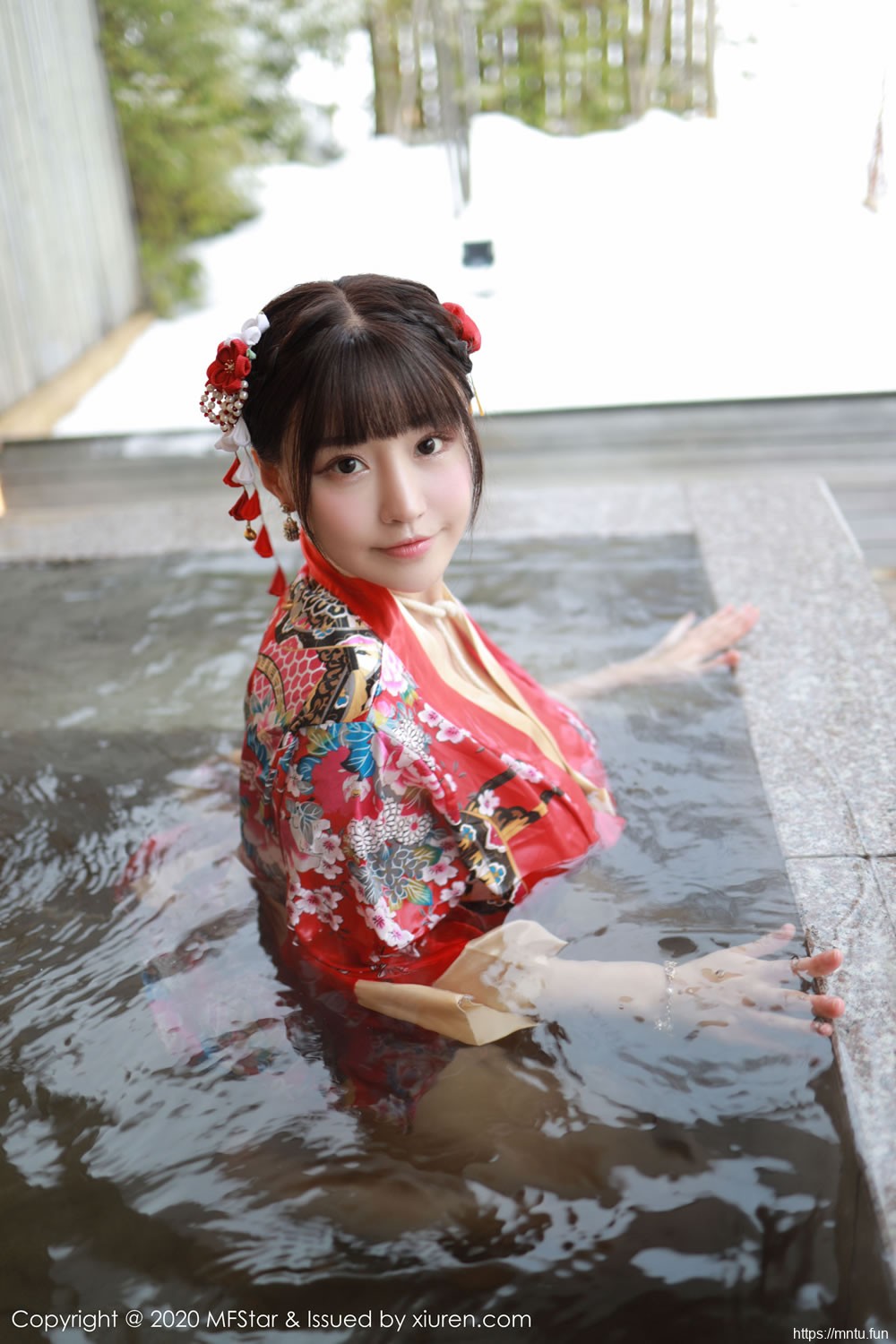 朱可儿Flower《绚丽和服与绑缚热情系列》 [榜样学院MFStar] Vol.249