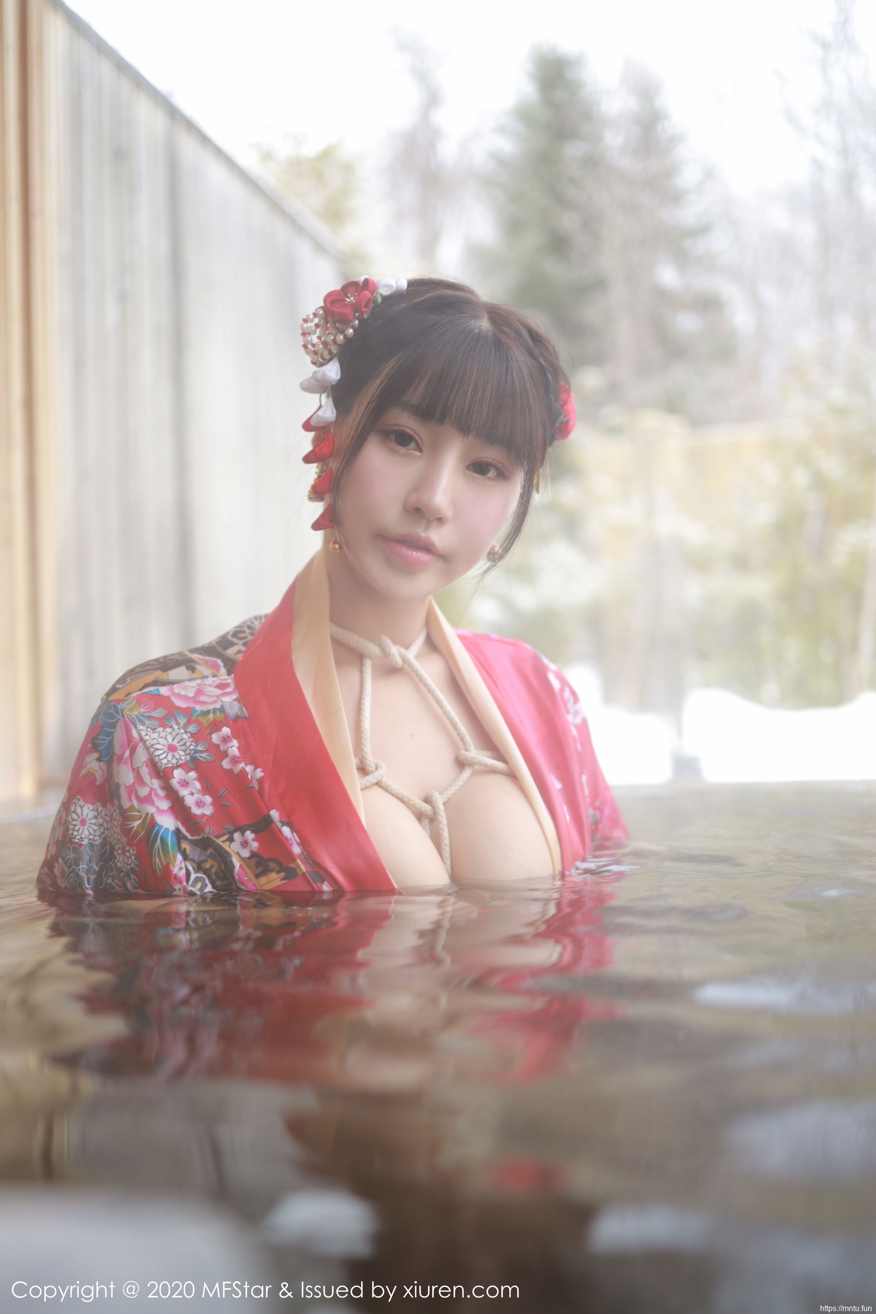 朱可儿Flower《绚丽和服与绑缚热情系列》 [榜样学院MFStar] Vol.249