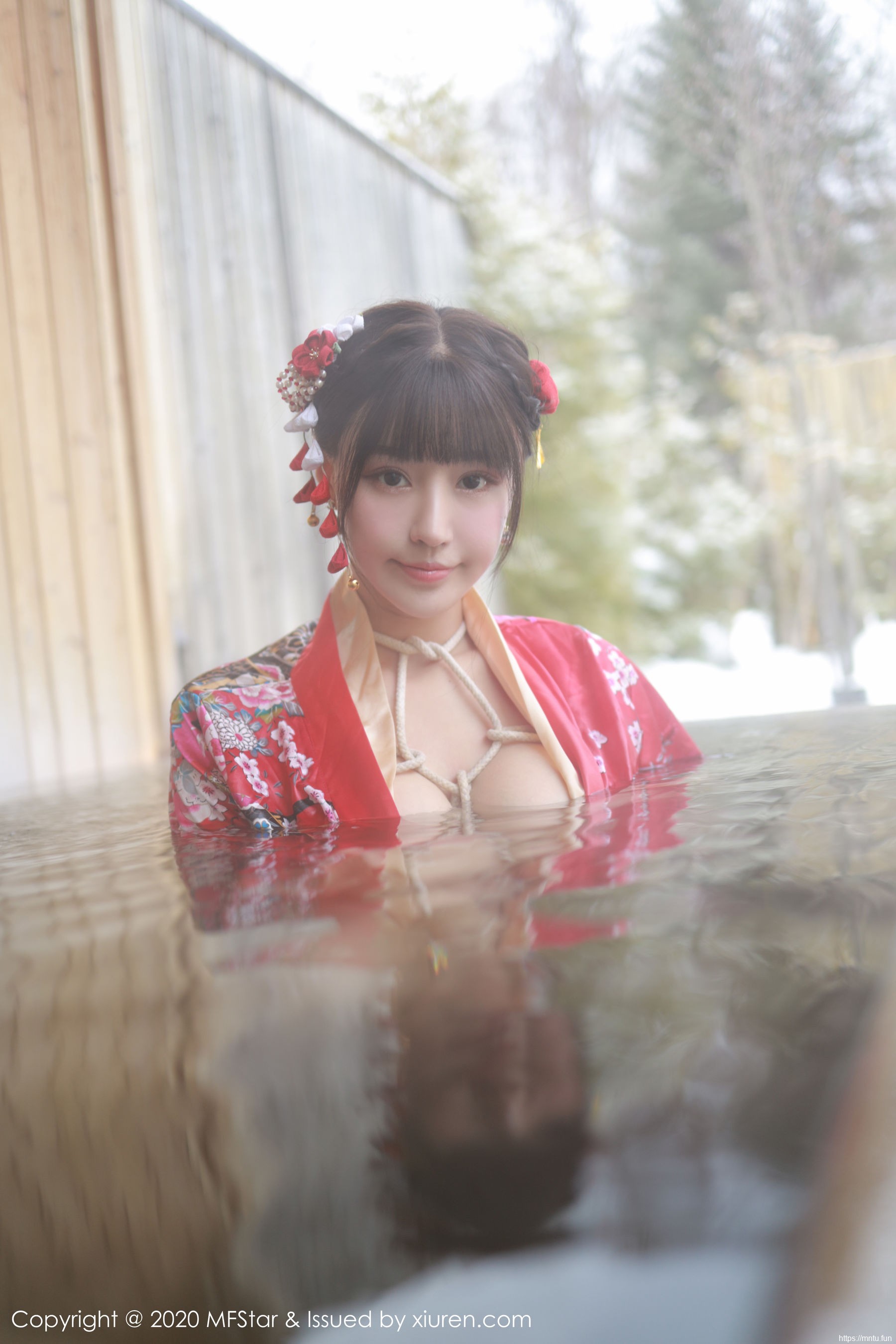 朱可儿Flower《绚丽和服与绑缚热情系列》 [榜样学院MFStar] Vol.249