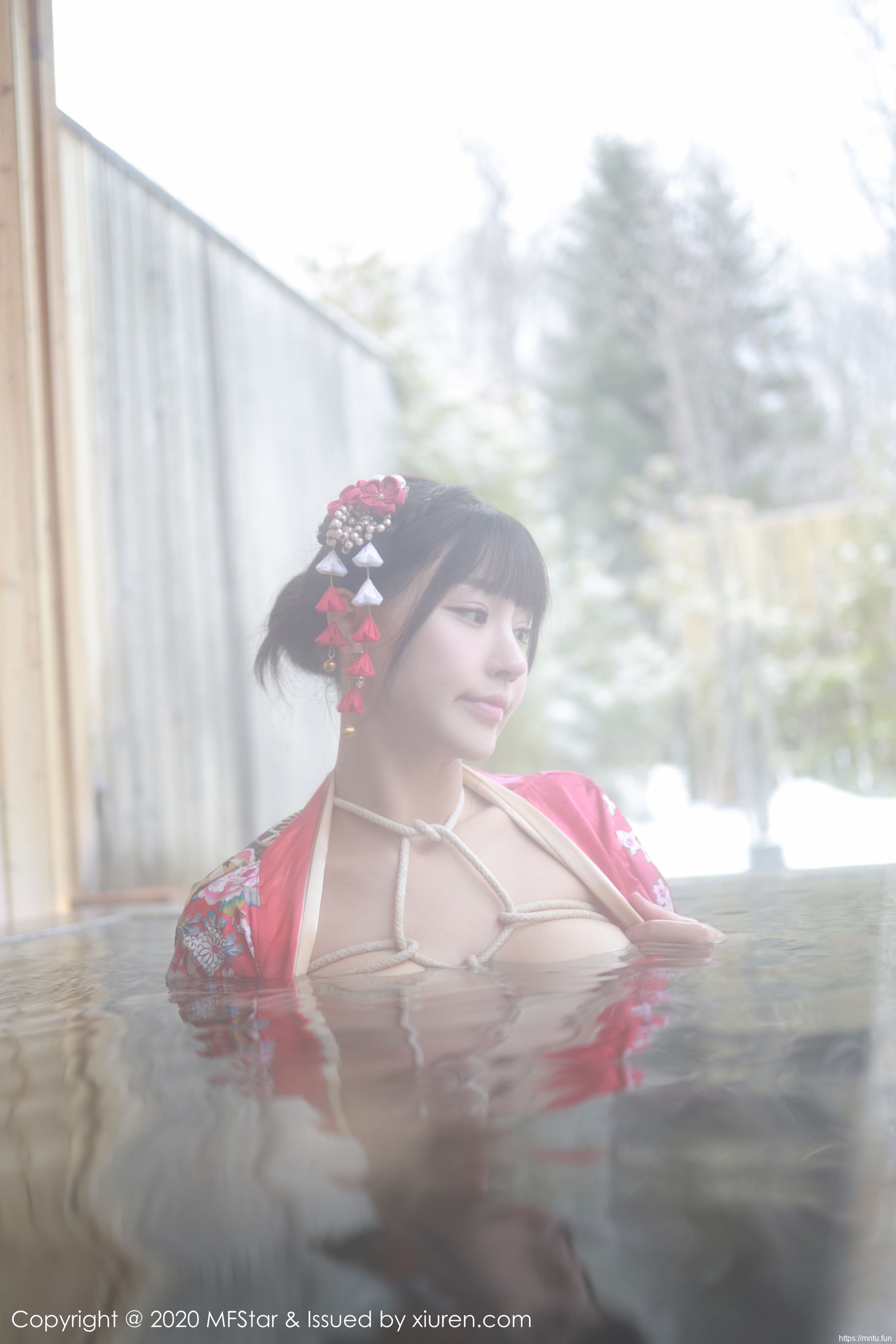 朱可儿Flower《绚丽和服与绑缚热情系列》 [榜样学院MFStar] Vol.249