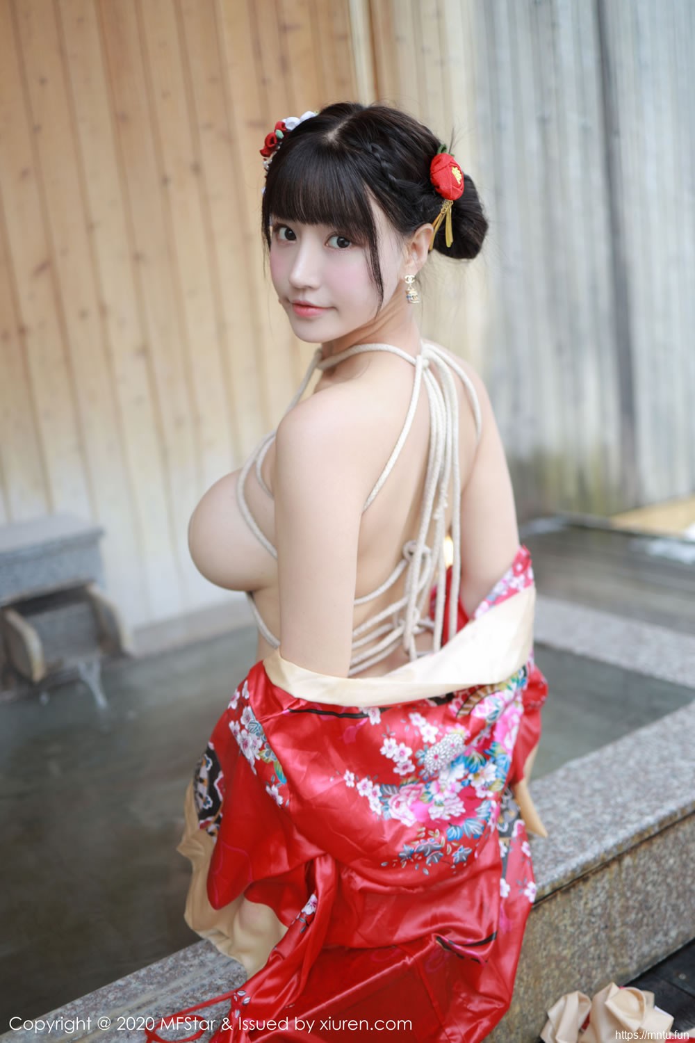 朱可儿Flower《绚丽和服与绑缚热情系列》 [榜样学院MFStar] Vol.249