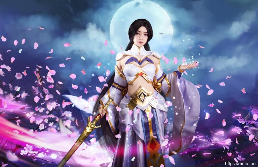 三钱三Yuri三三COS王者荣耀紫霞仙子露娜
