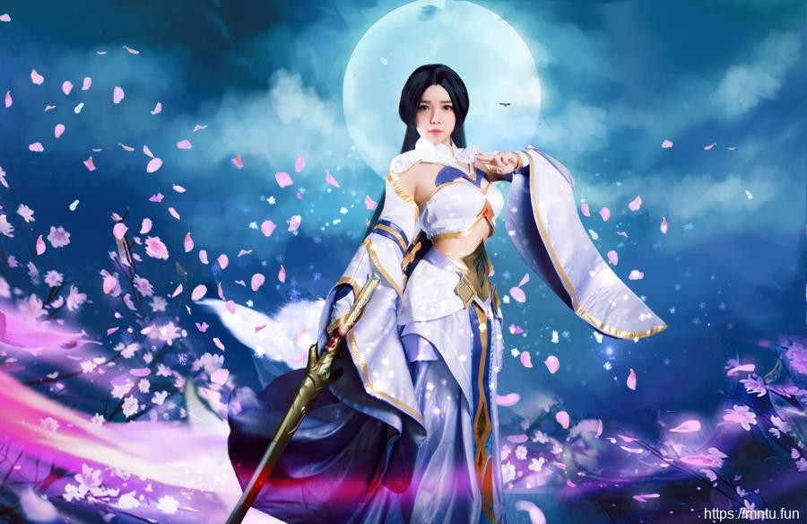 三钱三Yuri三三COS王者荣耀紫霞仙子露娜