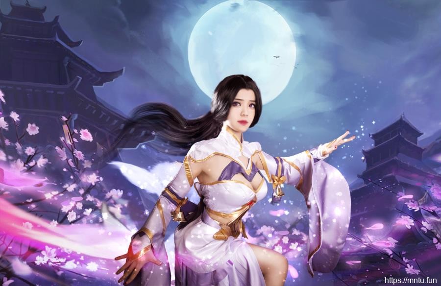 三钱三Yuri三三COS王者荣耀紫霞仙子露娜