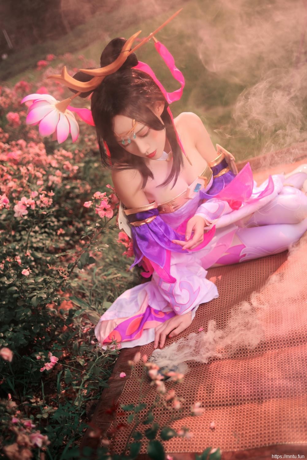 美女桃昔doll COS王者荣耀貂蝉