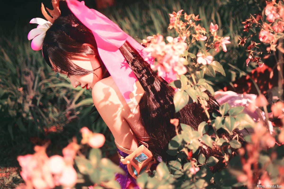 美女桃昔doll COS王者荣耀貂蝉